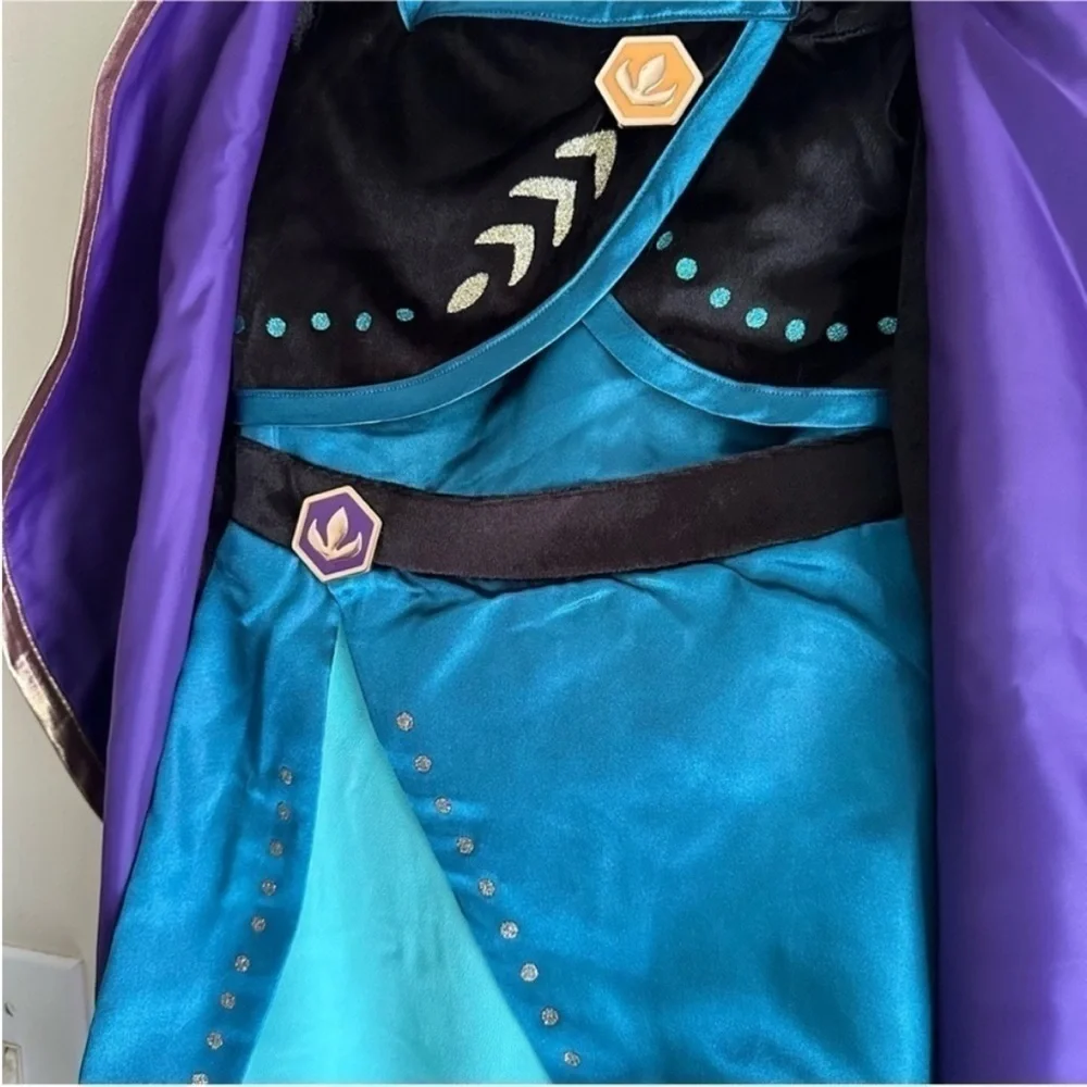 NEW Disney Parks Frozen 2 Anna Coronation Dress And Cape 3T
